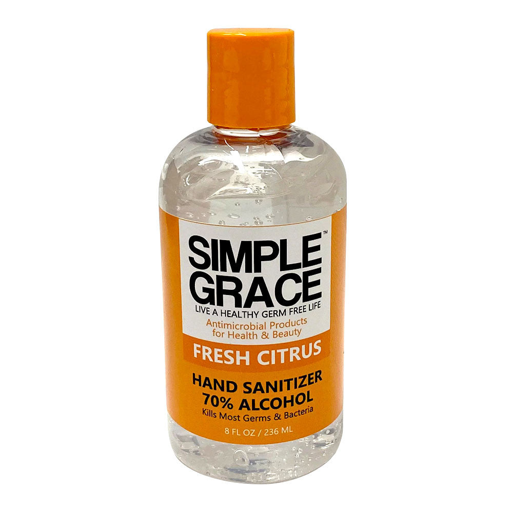 Simple Grace Fresh Citrus Hand Sanitizer, 8 Oz